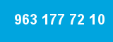 963 177 72 10 963 177 72 10
